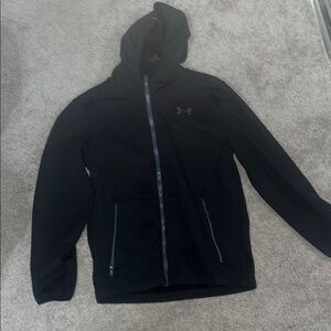 Under Armour Men's Black Hooded Jacket